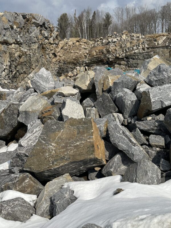 12 - 24" Gabion Blasted Granite
