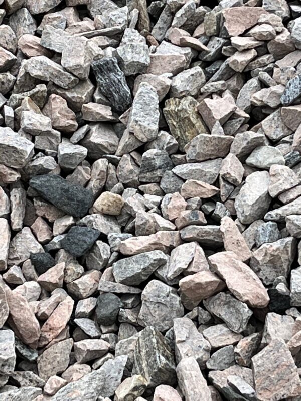 4 - 8" Gabion Blasted Granite
